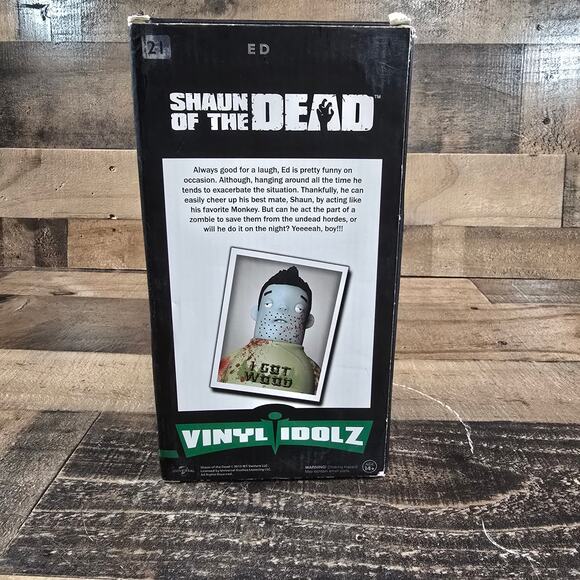 Shaun of the Dead Zombie Ed 8" Vinyl Idolz Figure - Picture 3 of 5